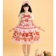 Good Night Mie Mie Dog Strawberry Roll JSK(Pre-Order/Full Payment Without Shipping)